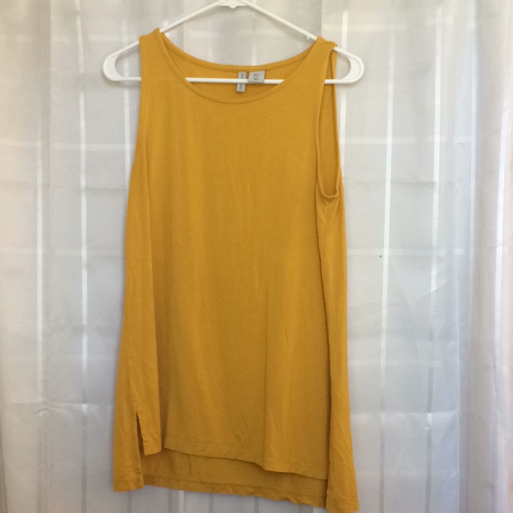 Yellow/Orange Tank Top Sz M